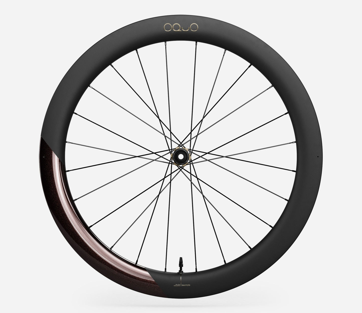 Oquo RA57 LTD Rear Wheel-700c-Burning Ashes Gloss-Shimano HG-BRINK