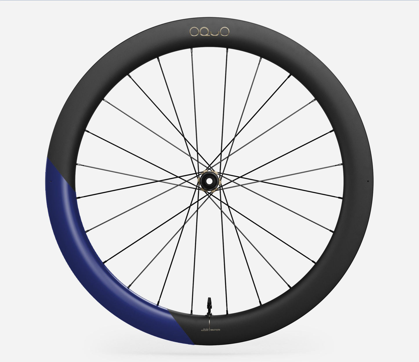 Oquo RA57 LTD Rear Wheel-700c-Metallic Cobalt Blue Matt-Shimano HG-BRINK