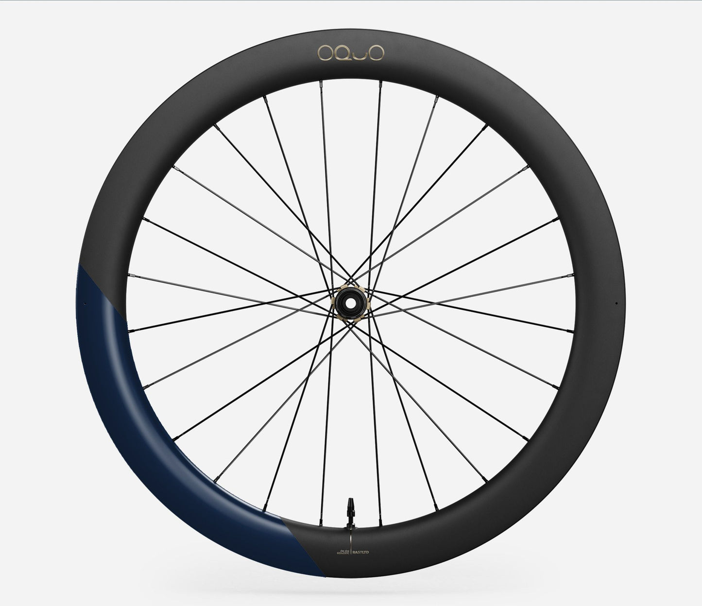 Oquo RA57 LTD Rear Wheel-700c-Metallic Navy Blue Matt-Shimano HG-BRINK