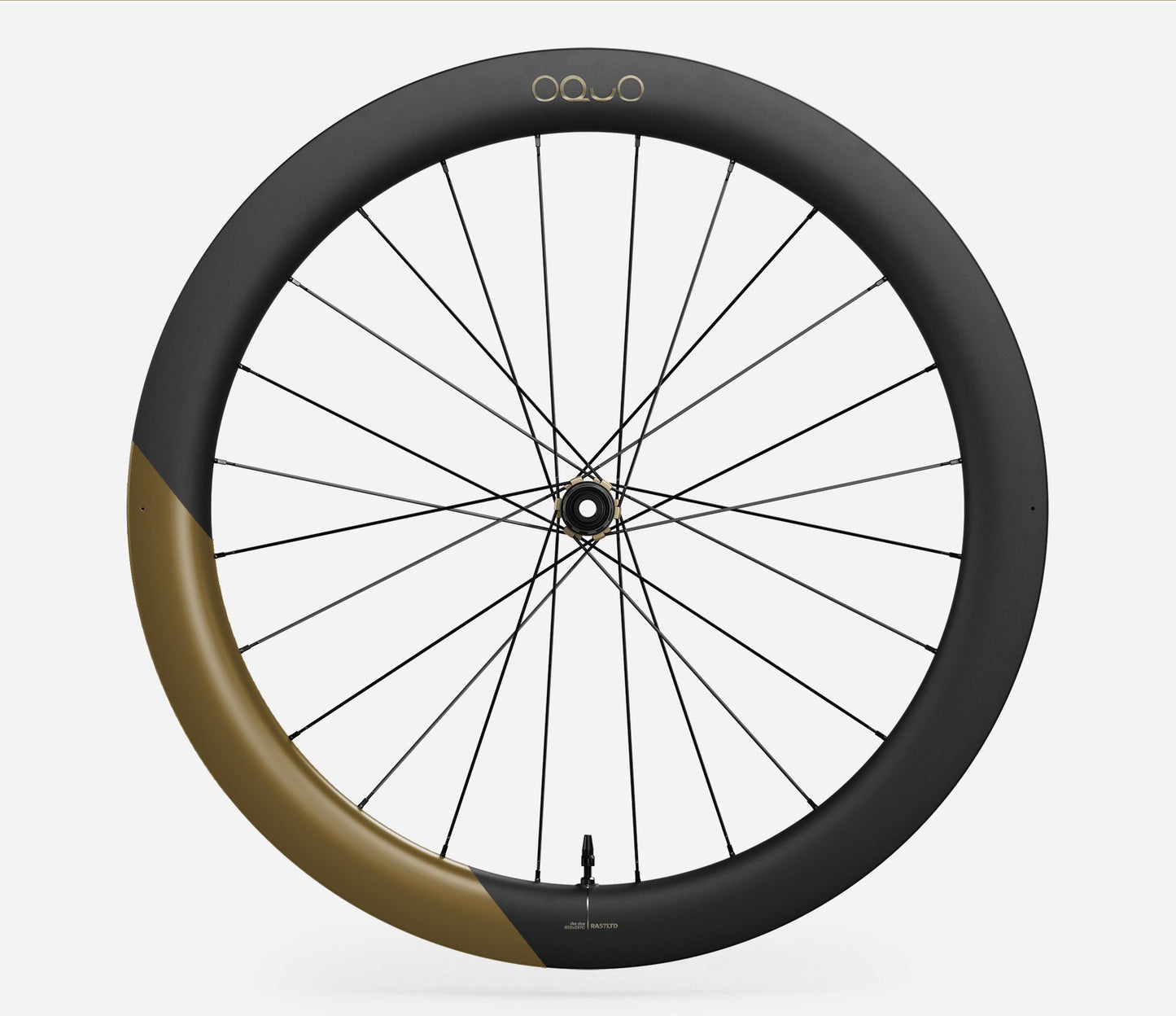 Oquo RA57 LTD Rear Wheel-700c-Metallic Olive Green Matt-Shimano HG-BRINK
