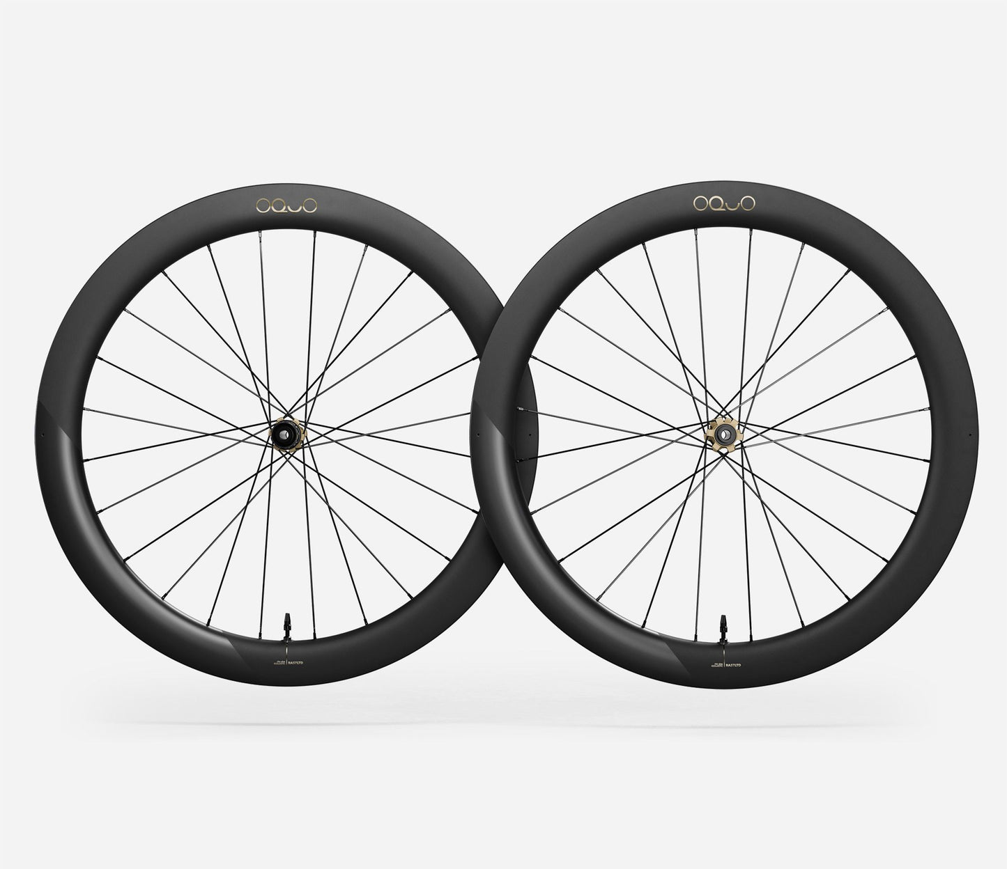 Oquo RA57 LTD Wheelset-700c-Black Matt-Shimano HG-BRINK