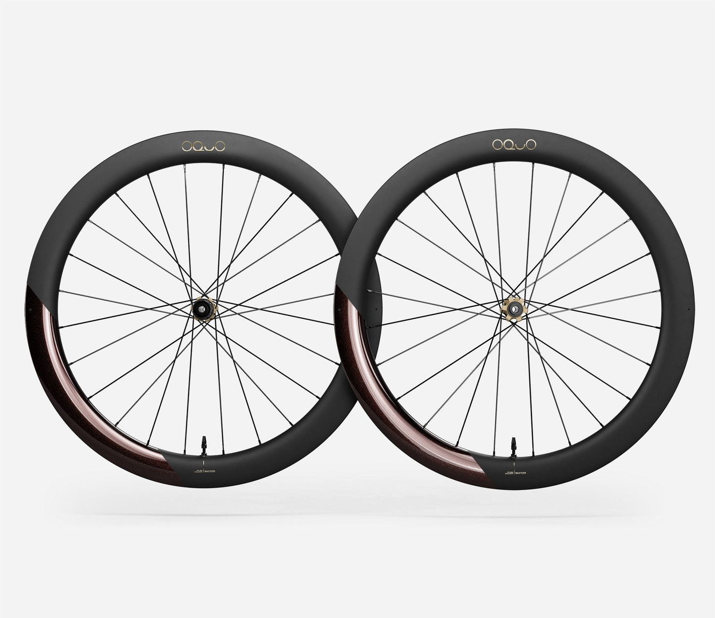 Oquo RA57 LTD Wheelset-700c-Burning Ashes Gloss-Shimano HG-BRINK