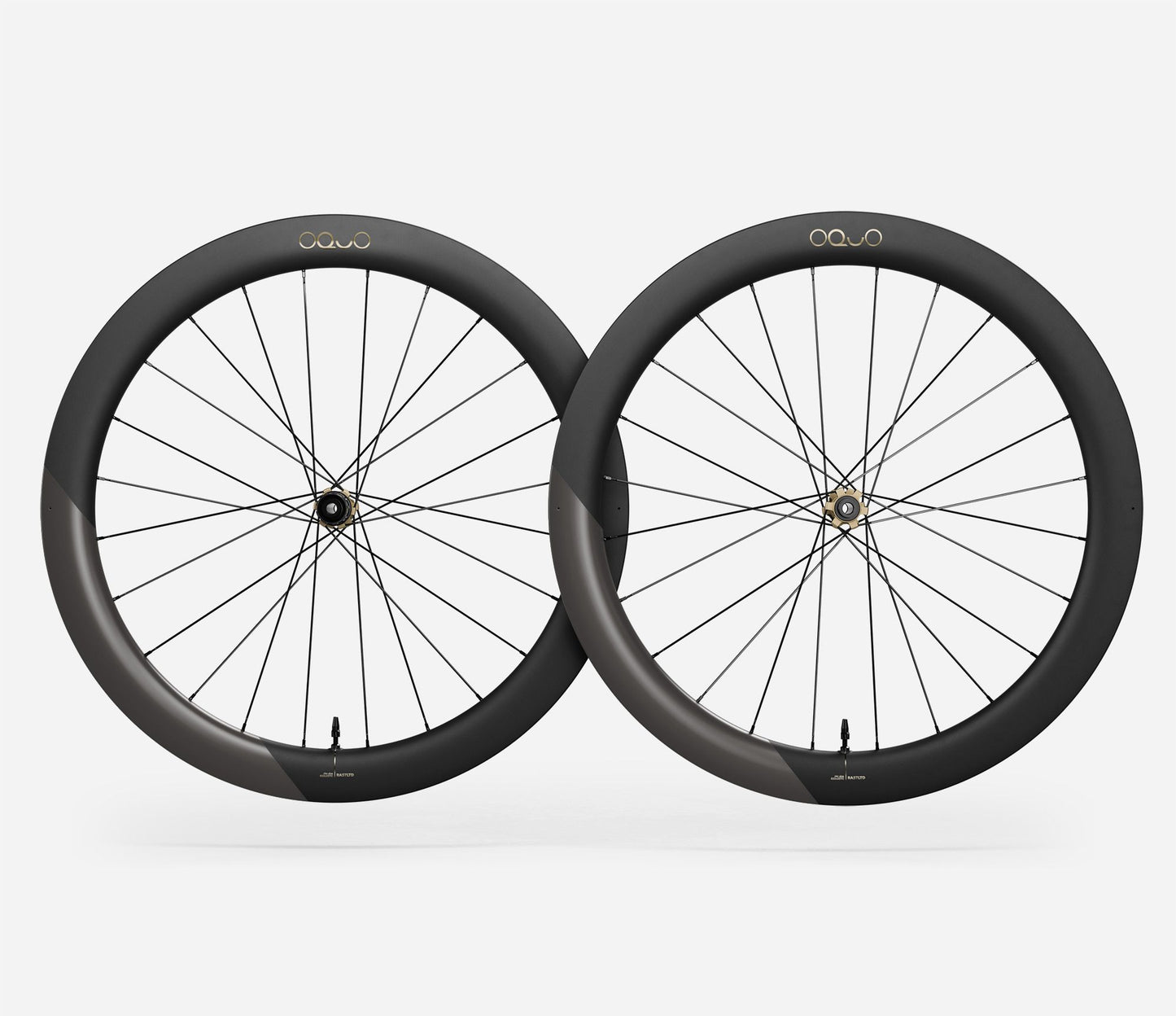 Oquo RA57 LTD Wheelset-700c-Glitter Anthracite Matt-Shimano HG-BRINK