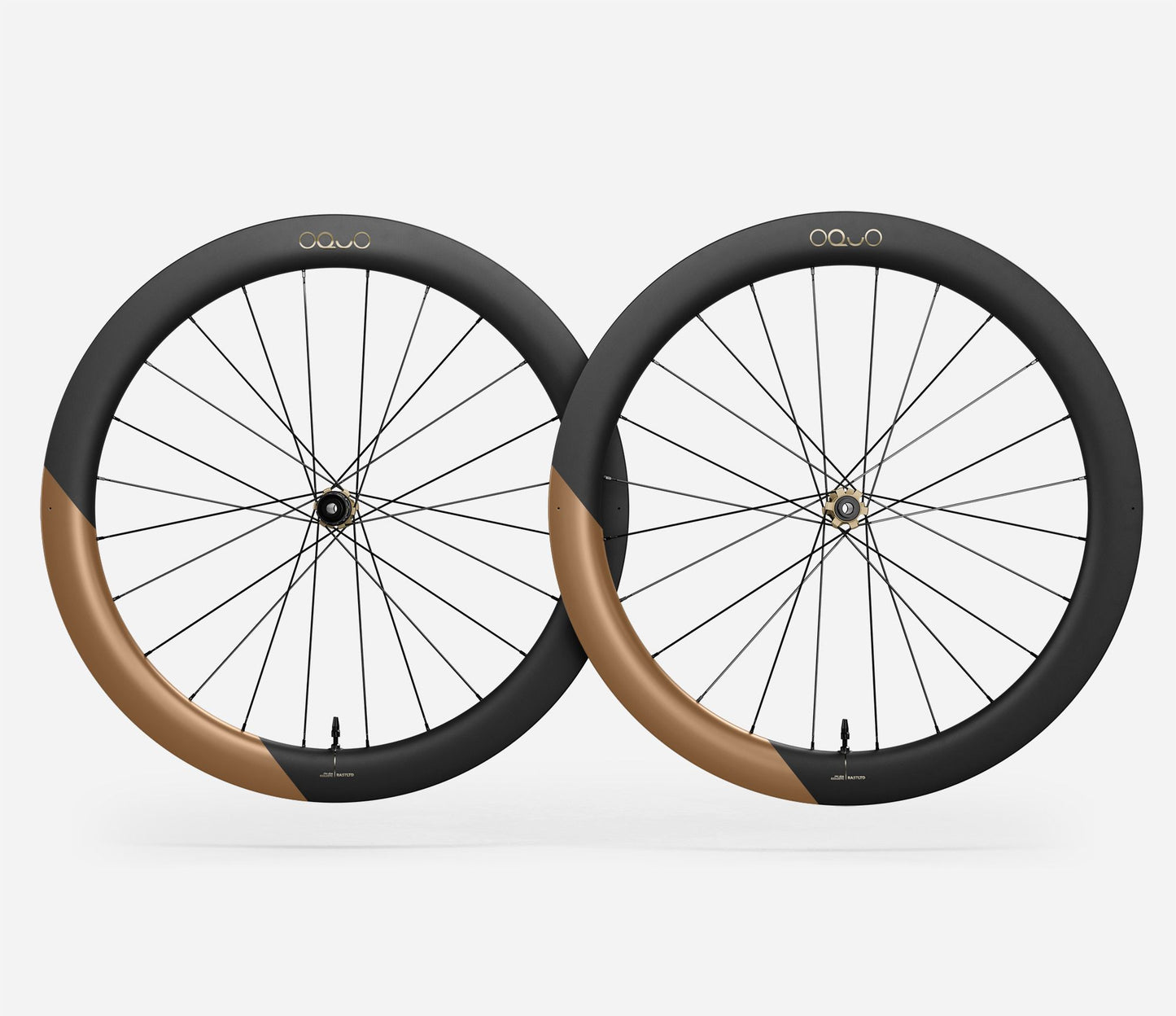 Oquo RA57 LTD Wheelset-700c-Metallic Cinnamon Matt-Shimano HG-BRINK