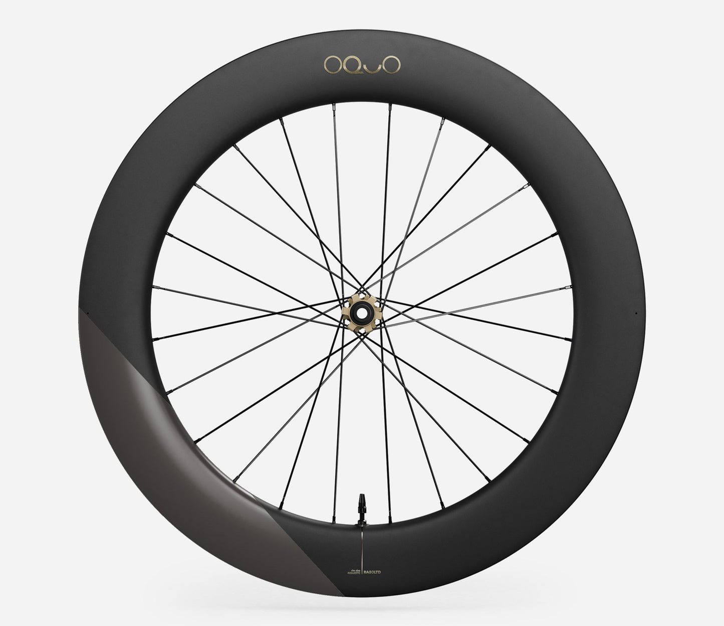 Oquo RA80 LTD Front Wheel-700c-Glitter Anthracite Matt-BRINK