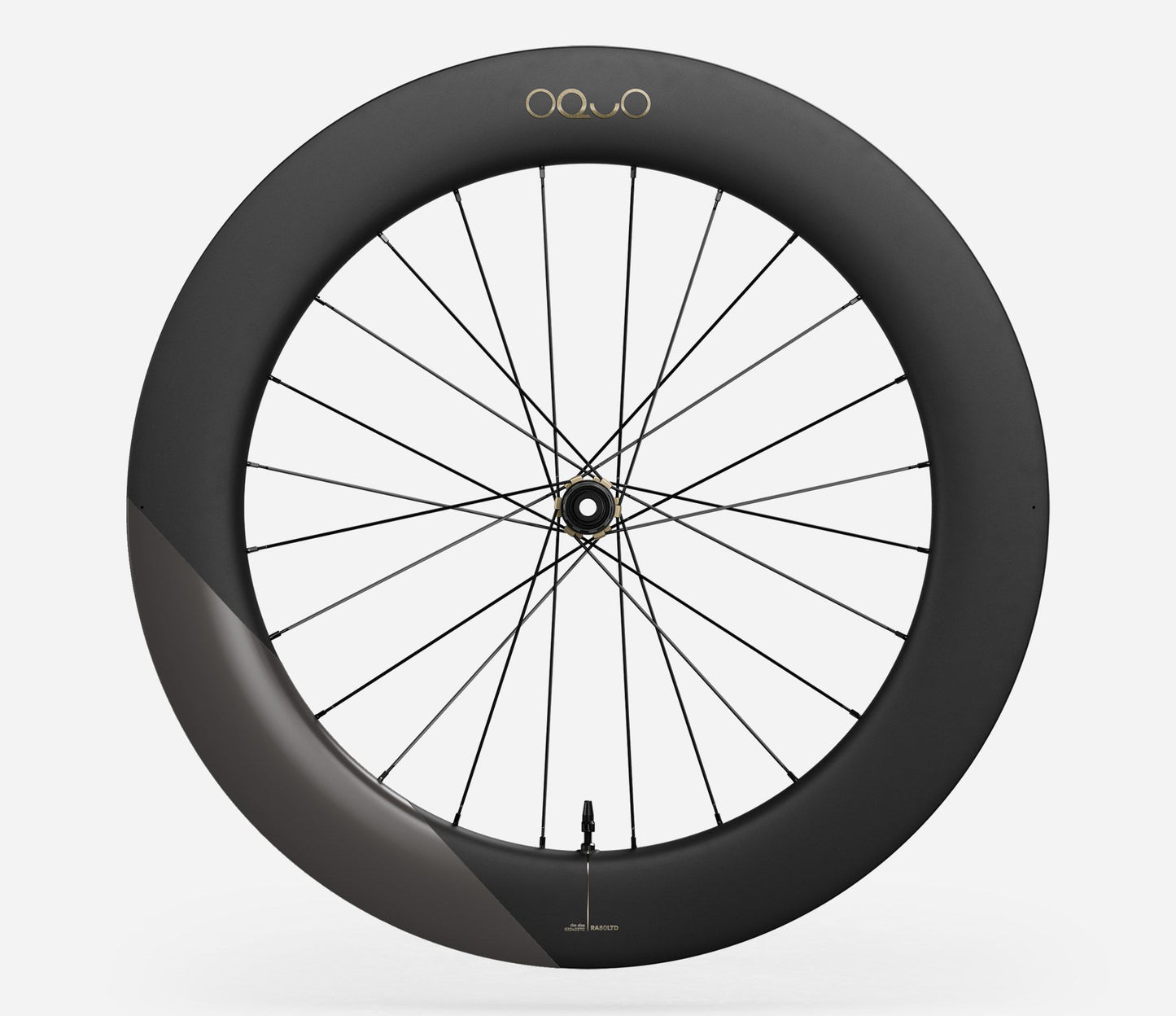 Oquo RA80 LTD Rear Wheel-700c-Glitter Anthracite Matt-Shimano HG-BRINK