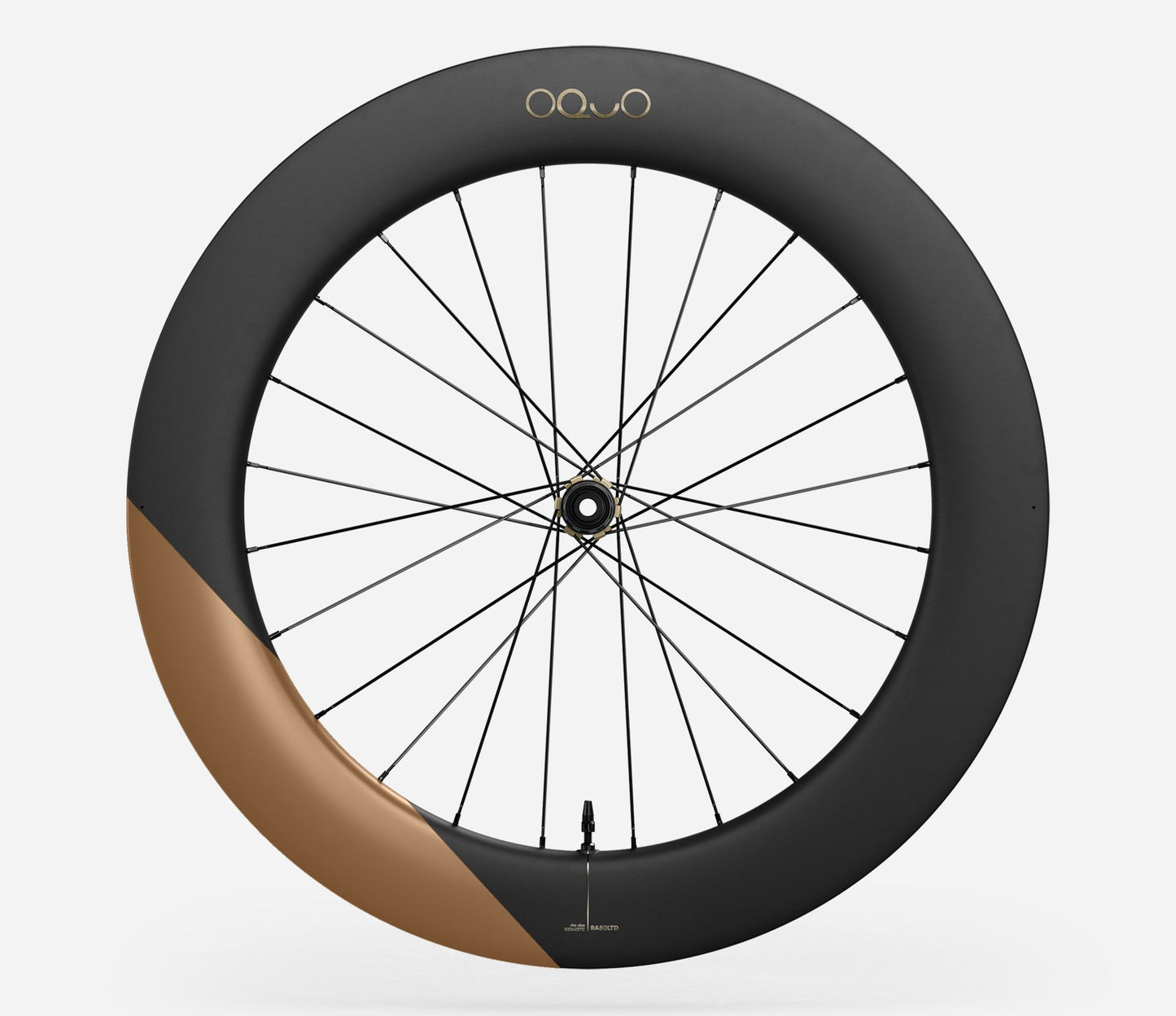 Oquo RA80 LTD Rear Wheel-700c-Metallic Cinnamon Matt-Shimano HG-BRINK