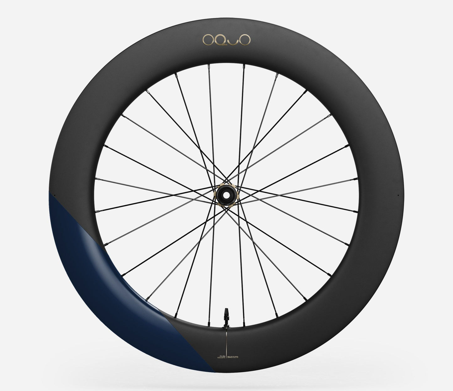 Oquo RA80 LTD Rear Wheel-700c-Metallic Navy Blue Matt-Shimano HG-BRINK