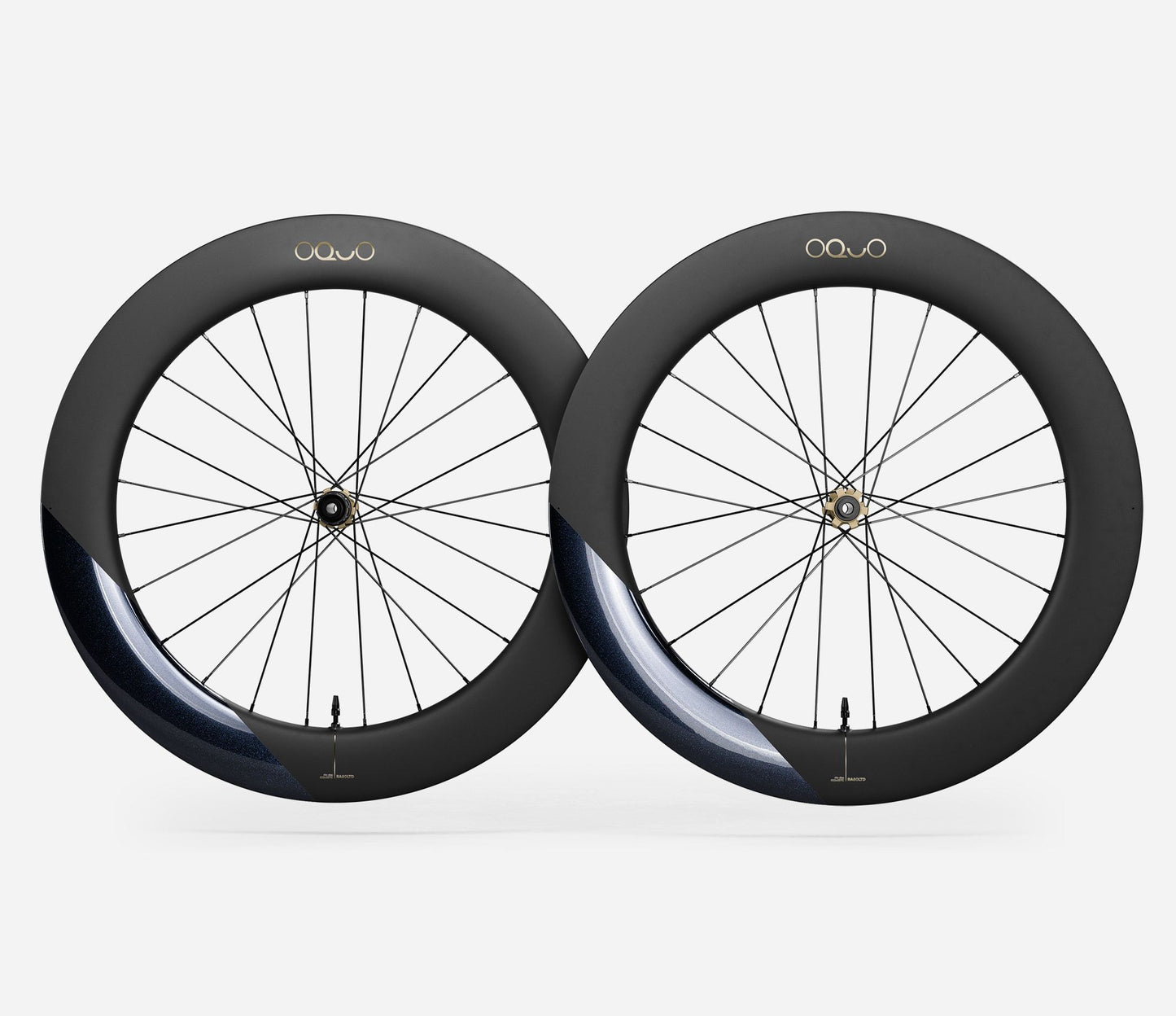 Oquo RA80 LTD Wheelset-700c-Noctiluca Gloss-Shimano HG-BRINK