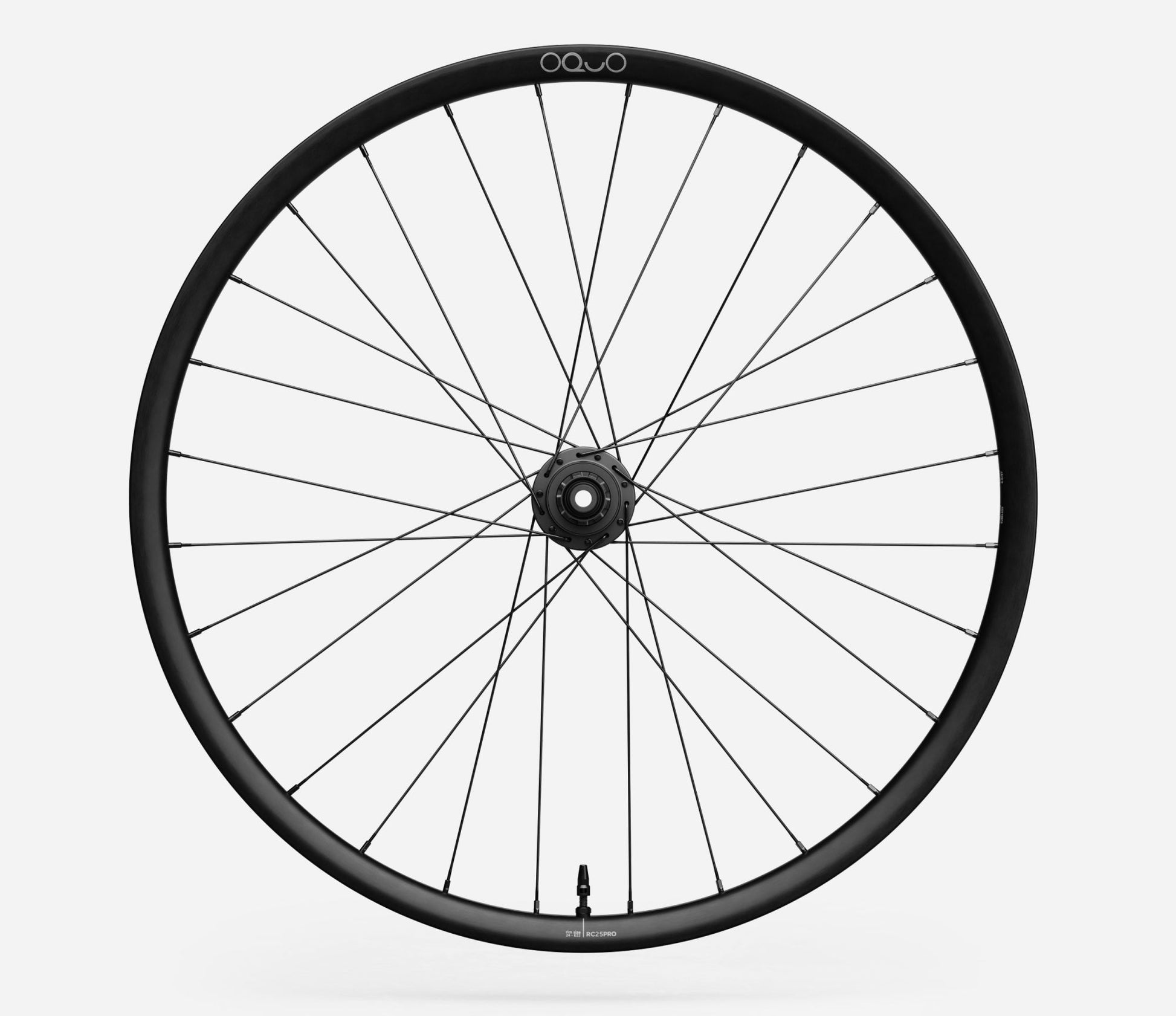Oquo RC25 PRO Rear Wheel-700c-Black Matt-Shimano HG-BRINK