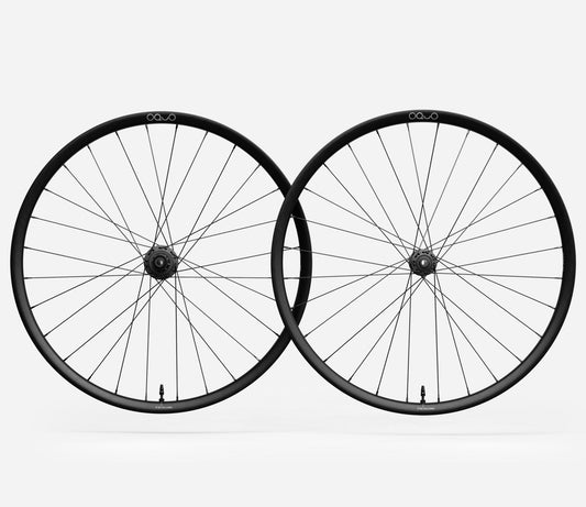 Oquo RC25 PRO Wheelset-700c-Black Matt-Shimano HG-BRINK