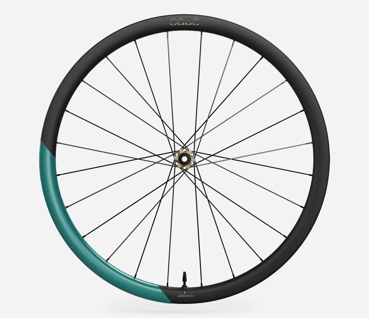 Oquo RP35 LTD Front Wheel-700c-Metallic Jade Matt-BRINK