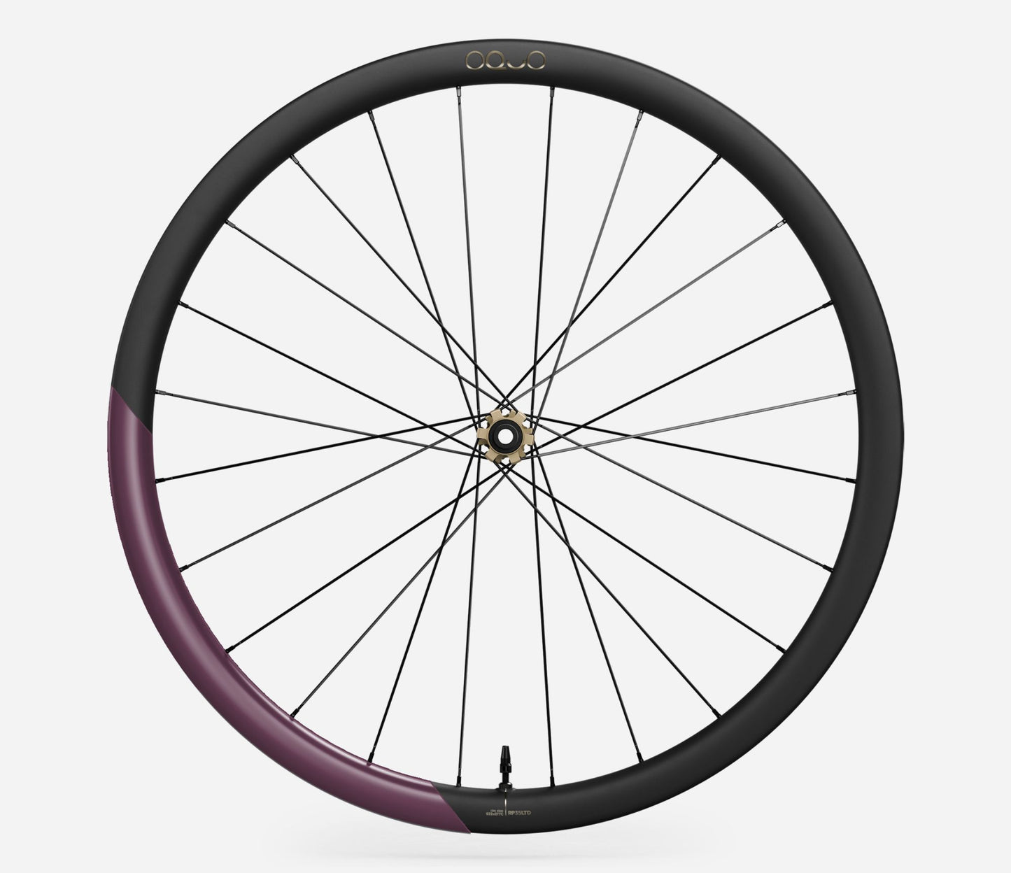 Oquo RP35 LTD Front Wheel-700c-Metallic Mulberry Matt-BRINK