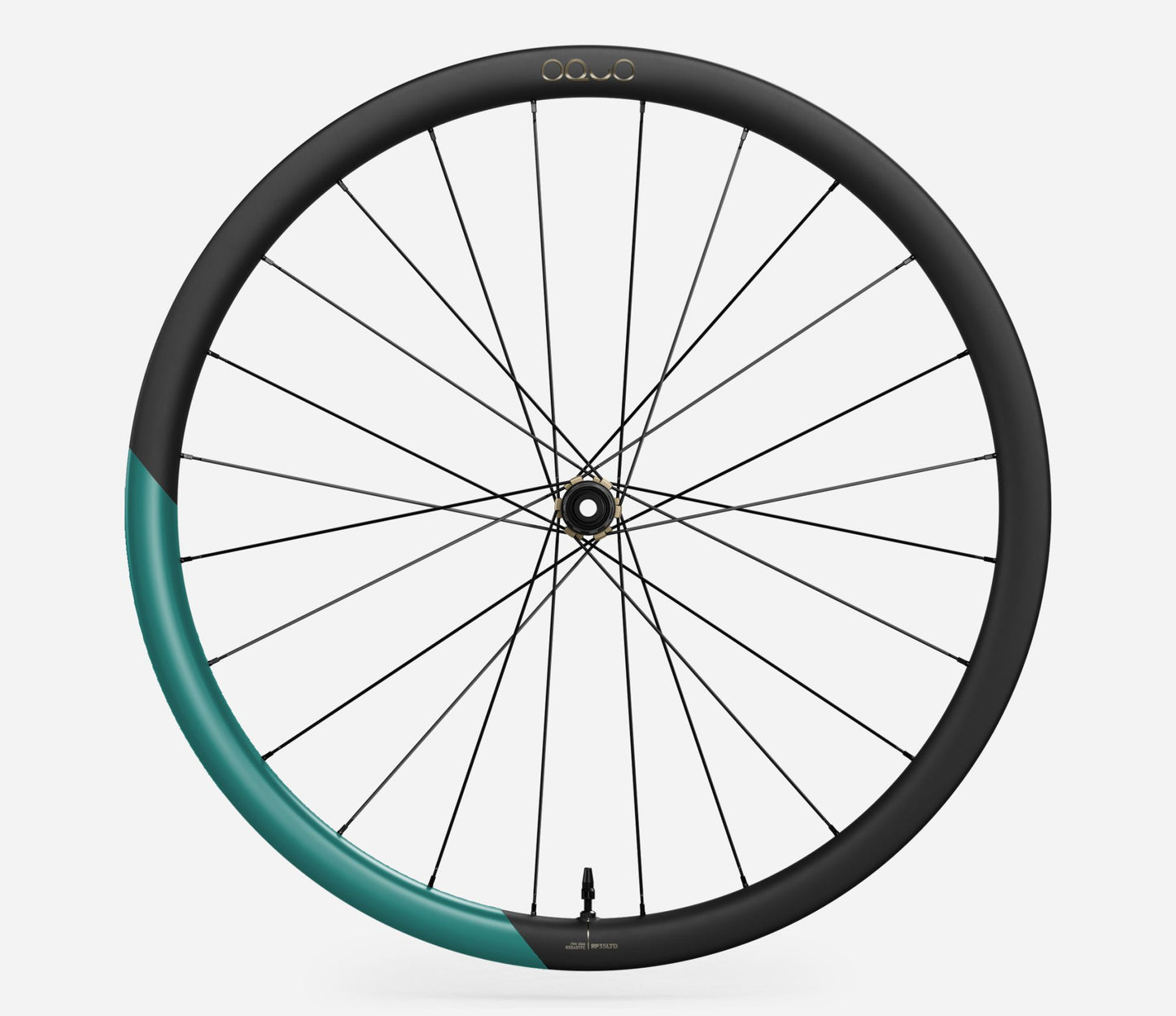 Oquo RP35 LTD Rear Wheel-700c-Metallic Jade Matt-Shimano HG-BRINK