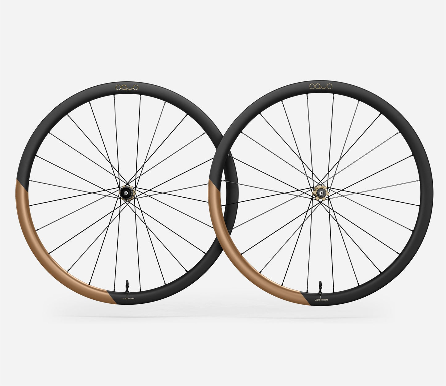 Oquo RP35 LTD Wheelset-700c-Metallic Cinnamon Matt-Shimano HG-BRINK