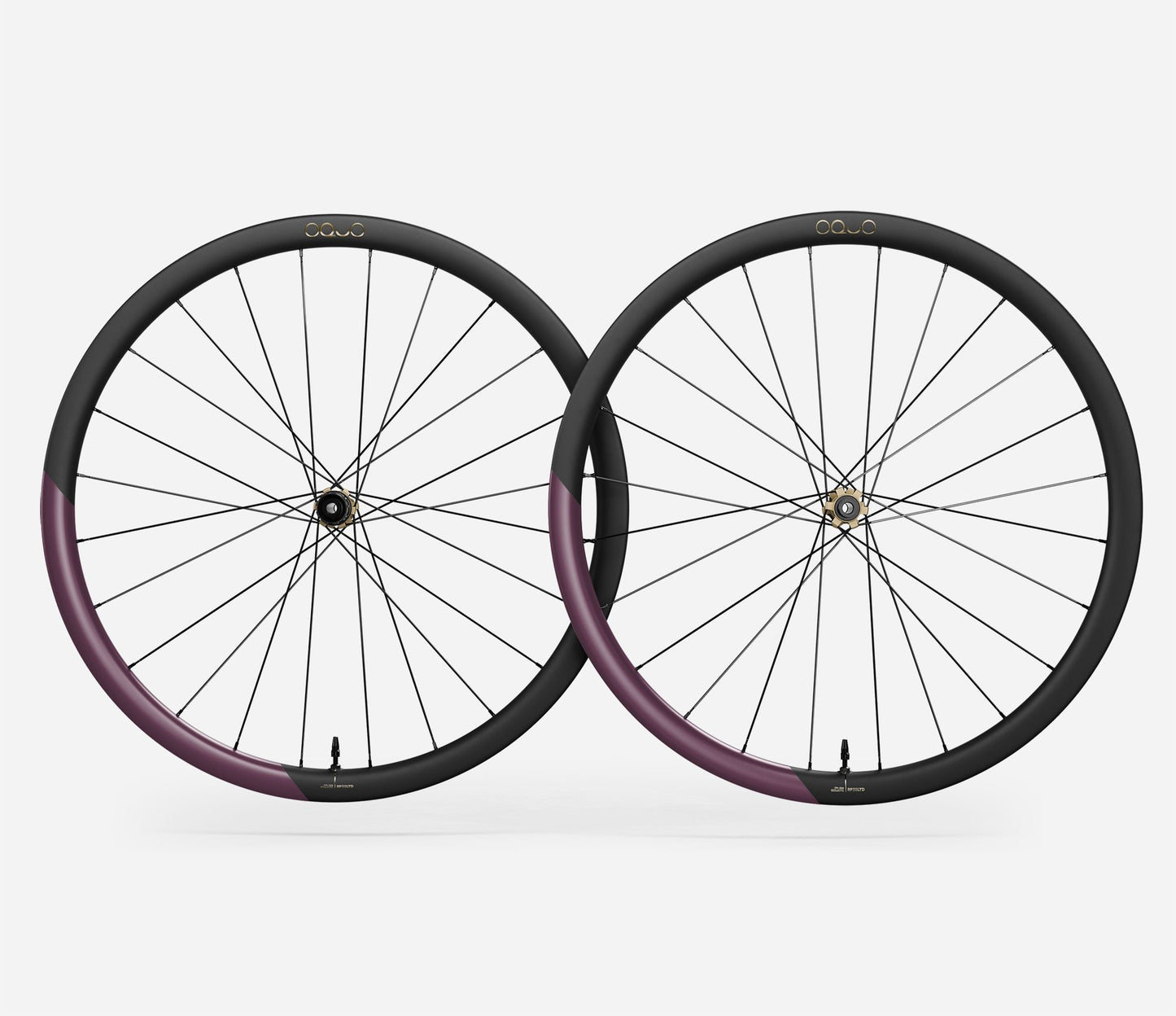Oquo RP35 LTD Wheelset-700c-Metallic Mulberry Matt-Shimano HG-BRINK
