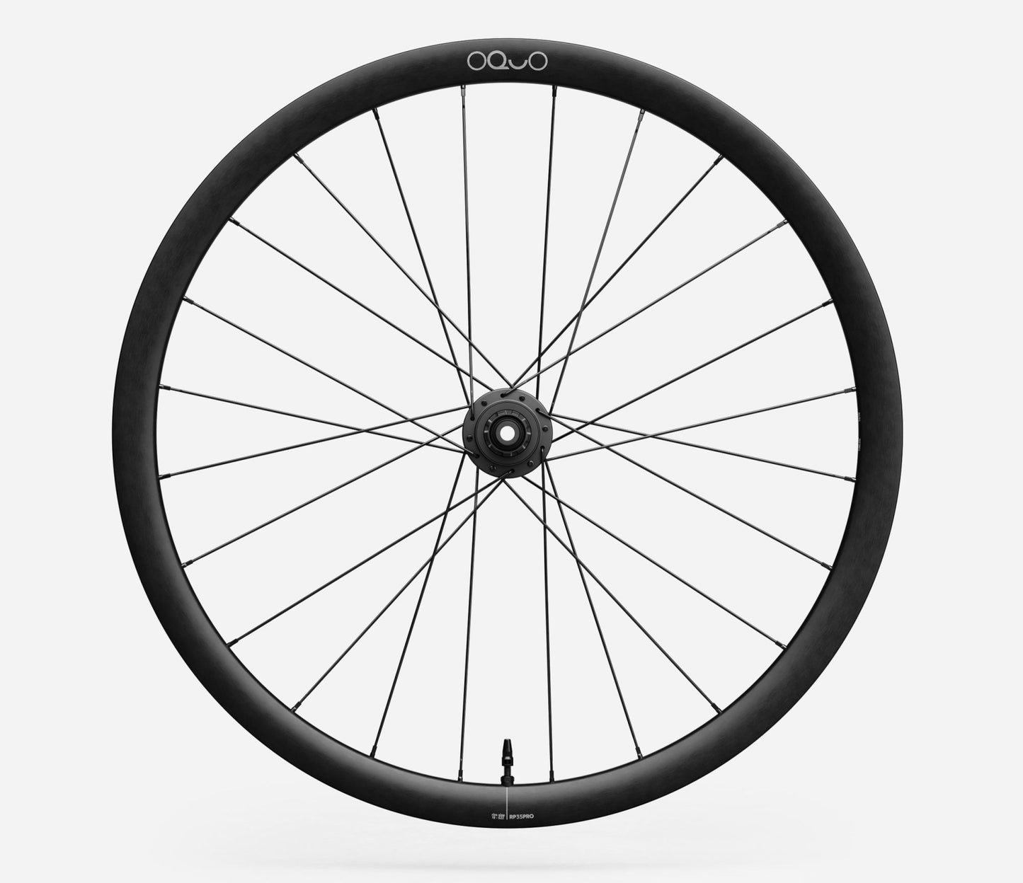 Oquo RP35 PRO Rear Wheel-700c-Black Matt-Shimano HG-BRINK