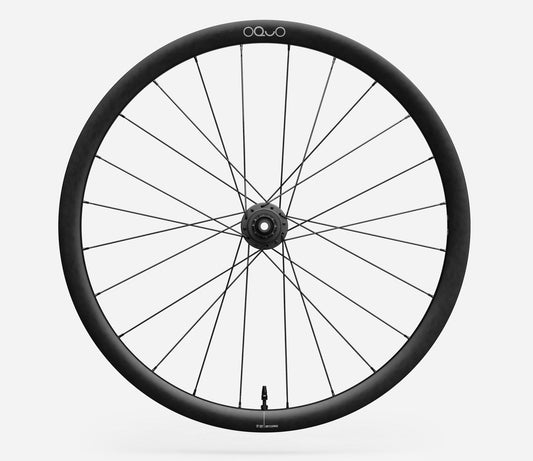 Oquo RP35 PRO Rear Wheel-700c-Black Matt-Shimano HG-BRINK
