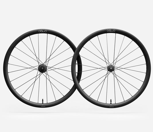 Oquo RP35 PRO Wheelset-700c-Black Matt-Shimano HG-BRINK