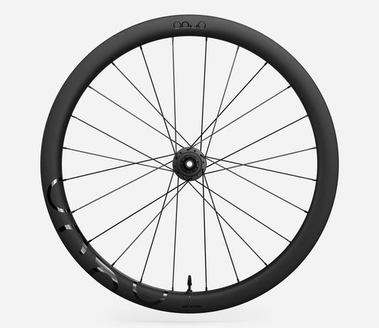 Oquo RP45 TEAM Rear Wheel-700c-Black Matt-Shimano HG-BRINK