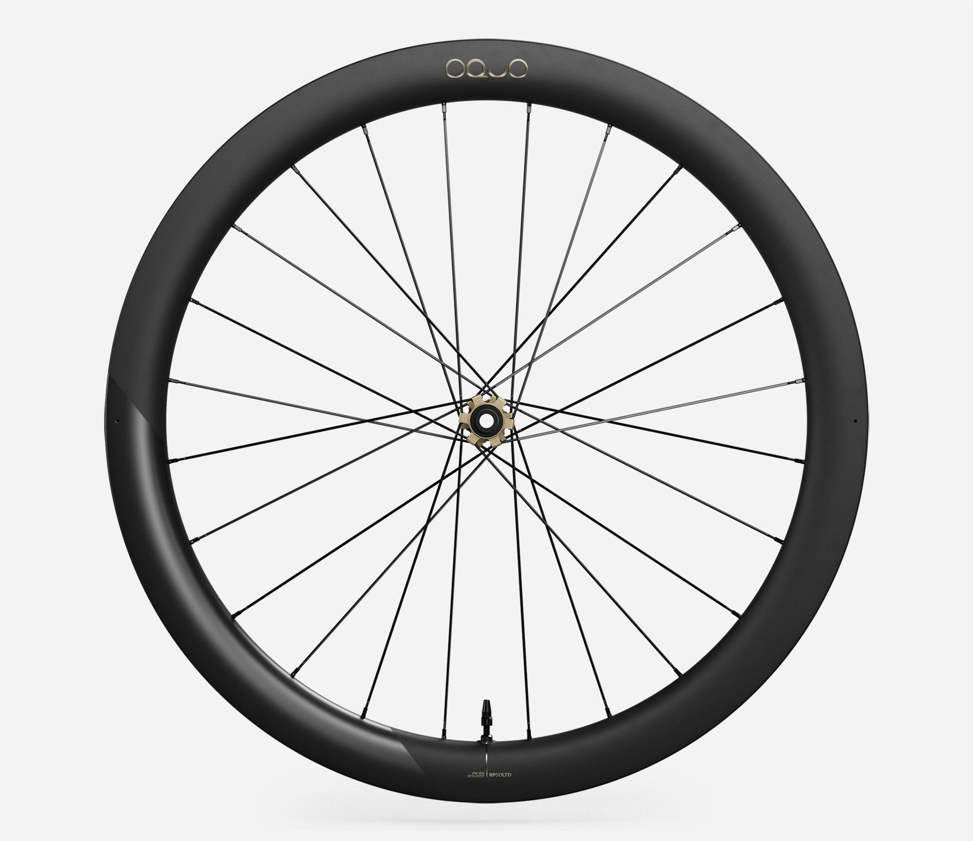 Oquo RP50 LTD Front Wheel-700c-Black Matt-BRINK