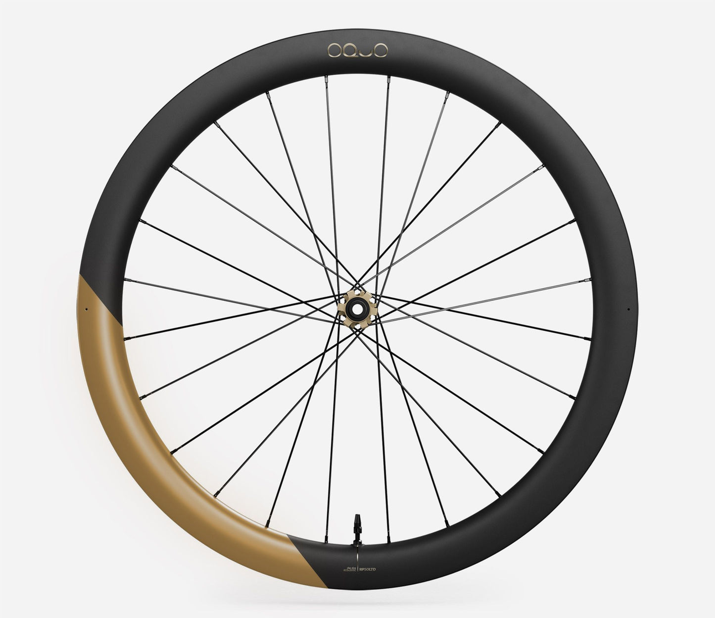 Oquo RP50 LTD Front Wheel-700c-Metallic Golden Sand Matt-BRINK