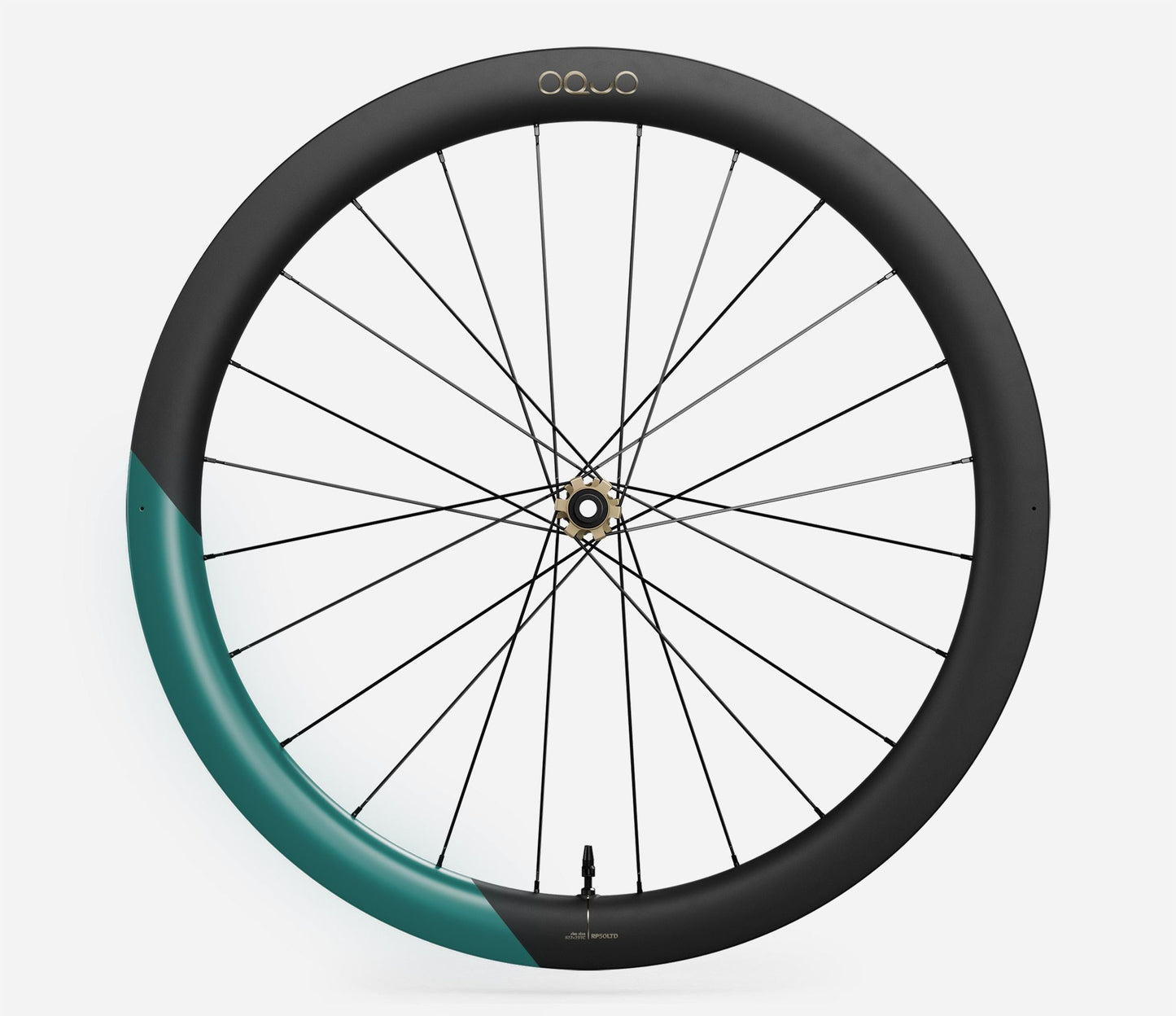 Oquo RP50 LTD Front Wheel-700c-Metallic Jade Matt-BRINK