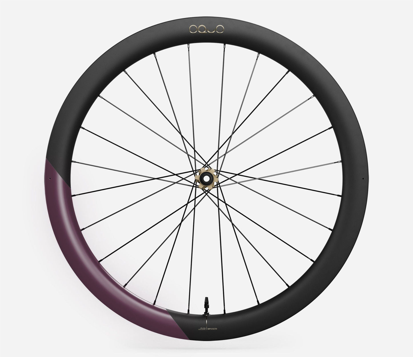 Oquo RP50 LTD Front Wheel-700c-Metallic Mulberry Matt-BRINK