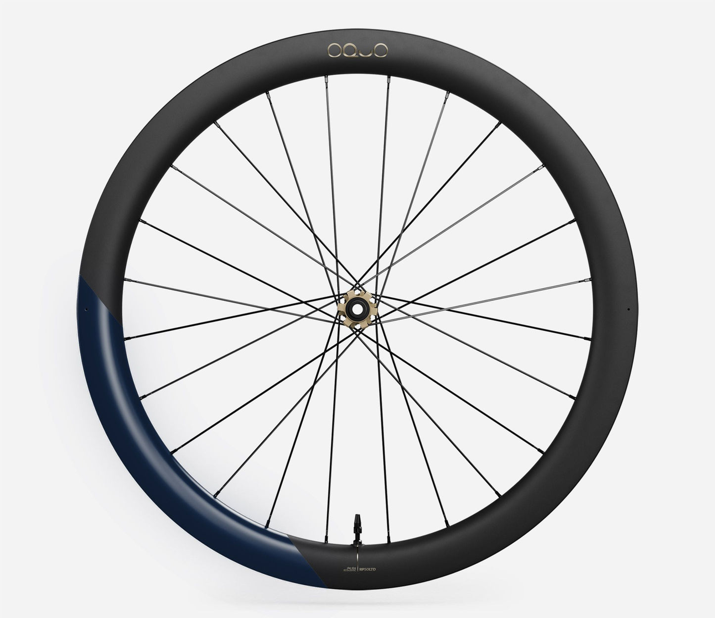 Oquo RP50 LTD Front Wheel-700c-Metallic Navy Blue Matt-BRINK