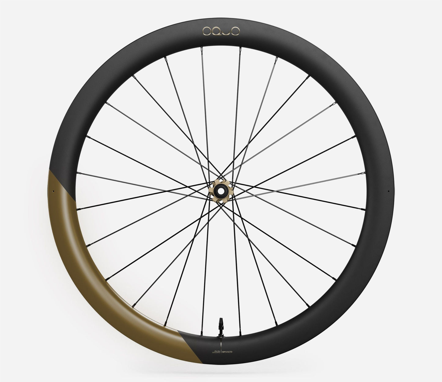 Oquo RP50 LTD Front Wheel-700c-Metallic Olive Green Matt-BRINK