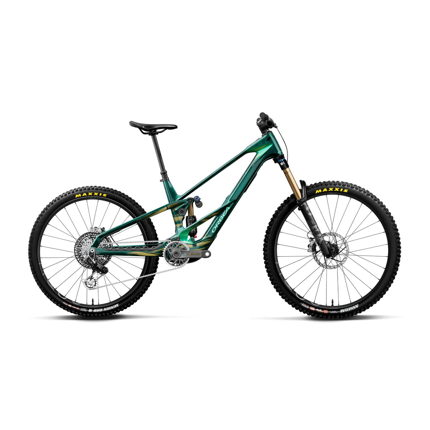 Orbea Wild LT M-LTD RS 2027-S-Escape Green / Mintalized-Mullet-BRINK
