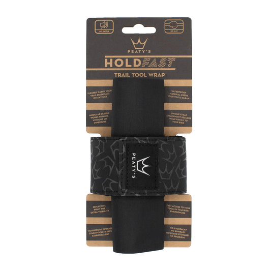 Peatys Holdfast Trail Tool Wrap-Nightrider Black-BRINK