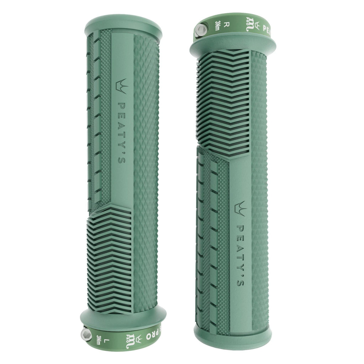 Peatys Monarch Pro Grip - Knurl-Thick-Mint-BRINK
