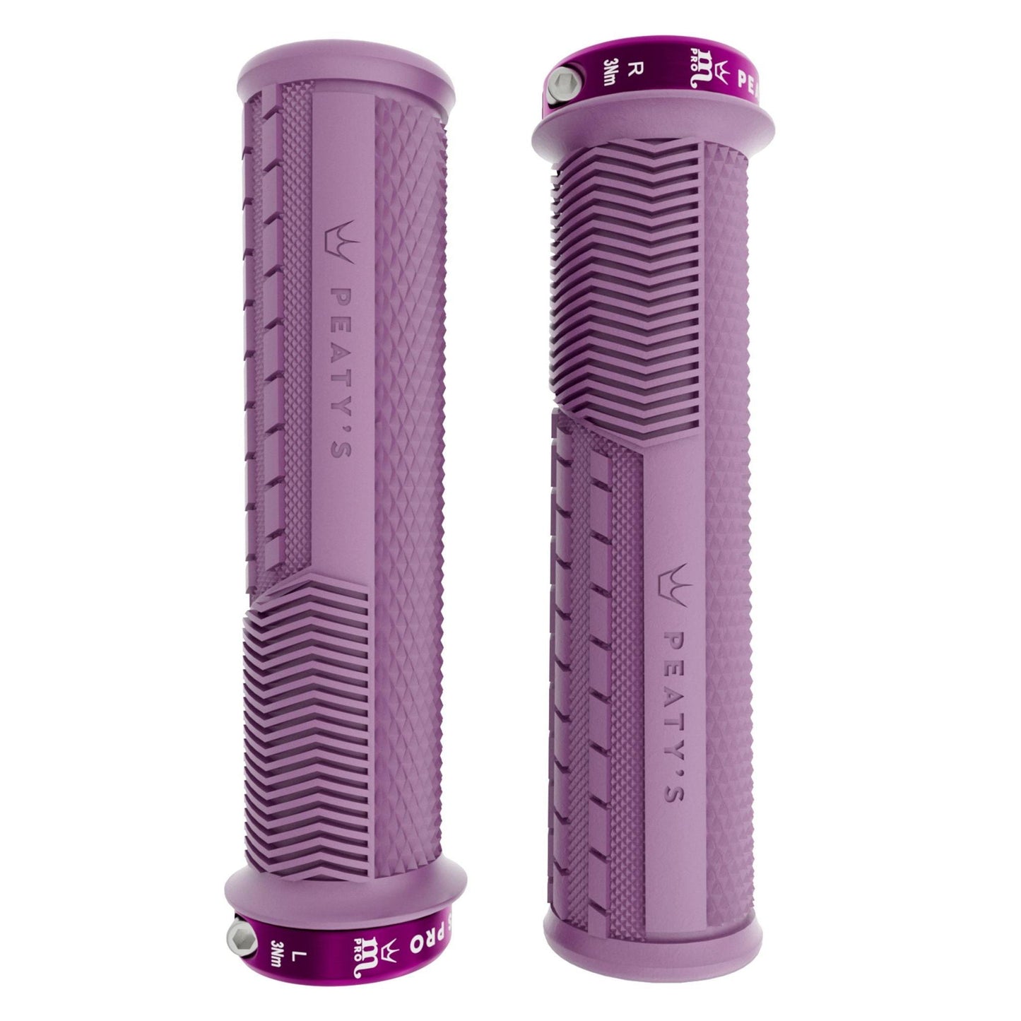 Peatys Monarch Pro Grip - Knurl-Thick-Plum-BRINK