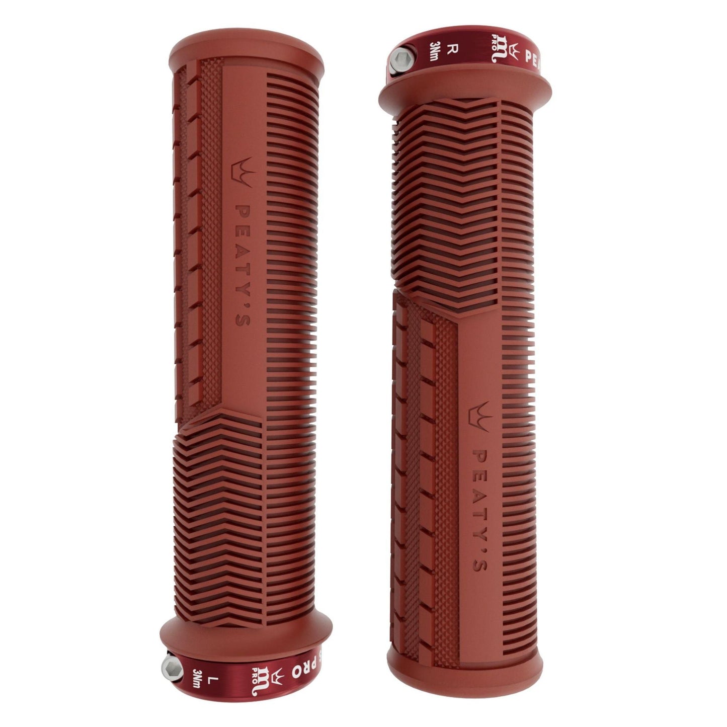 Peatys Monarch Pro Grip - Mushroom-Thick-Brick Red-BRINK