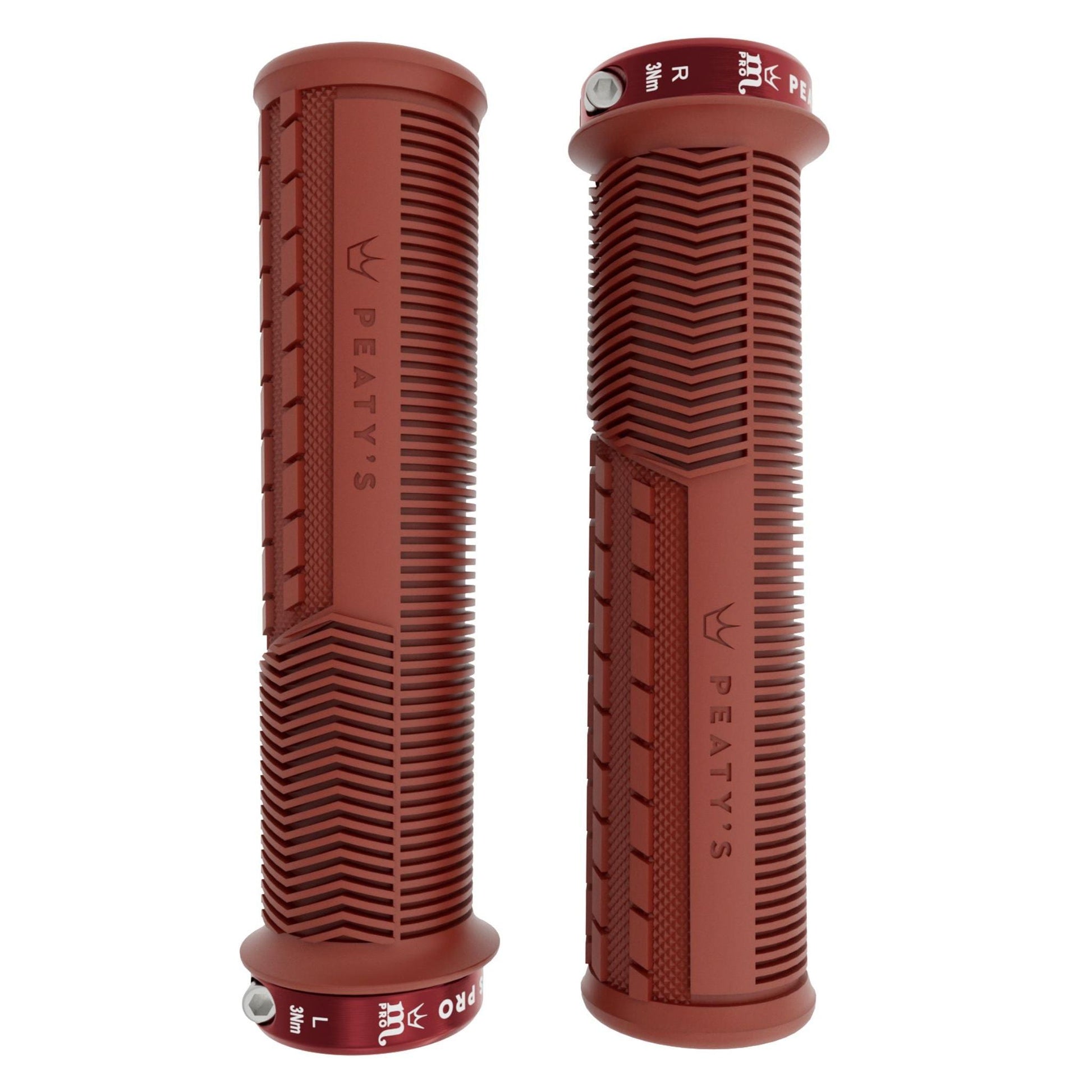 Peatys Monarch Pro Grip - Mushroom-Thick-Brick Red-BRINK