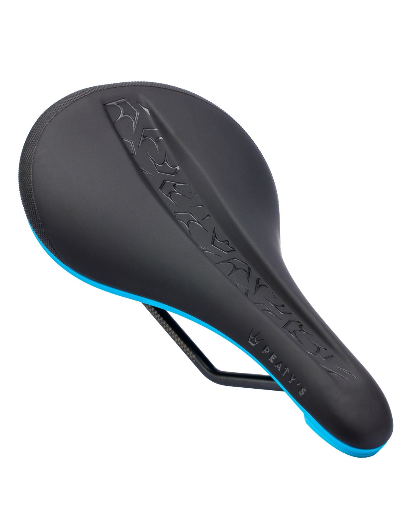 Peatys Monarch Saddle-4130 CrMo · 262g-Turquoise Blue-BRINK