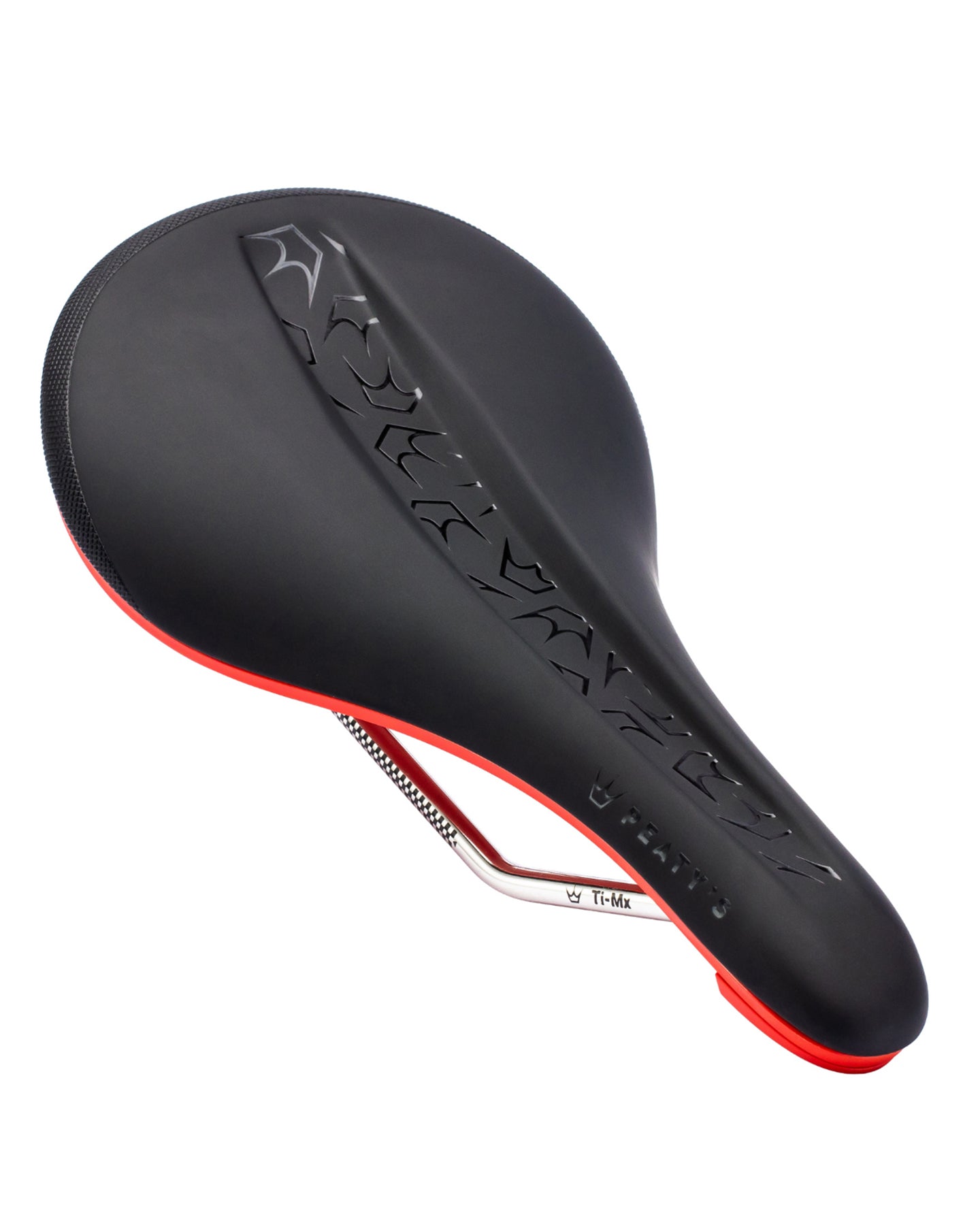 Peatys Monarch Saddle-Ti-MX · 240g-Red-BRINK