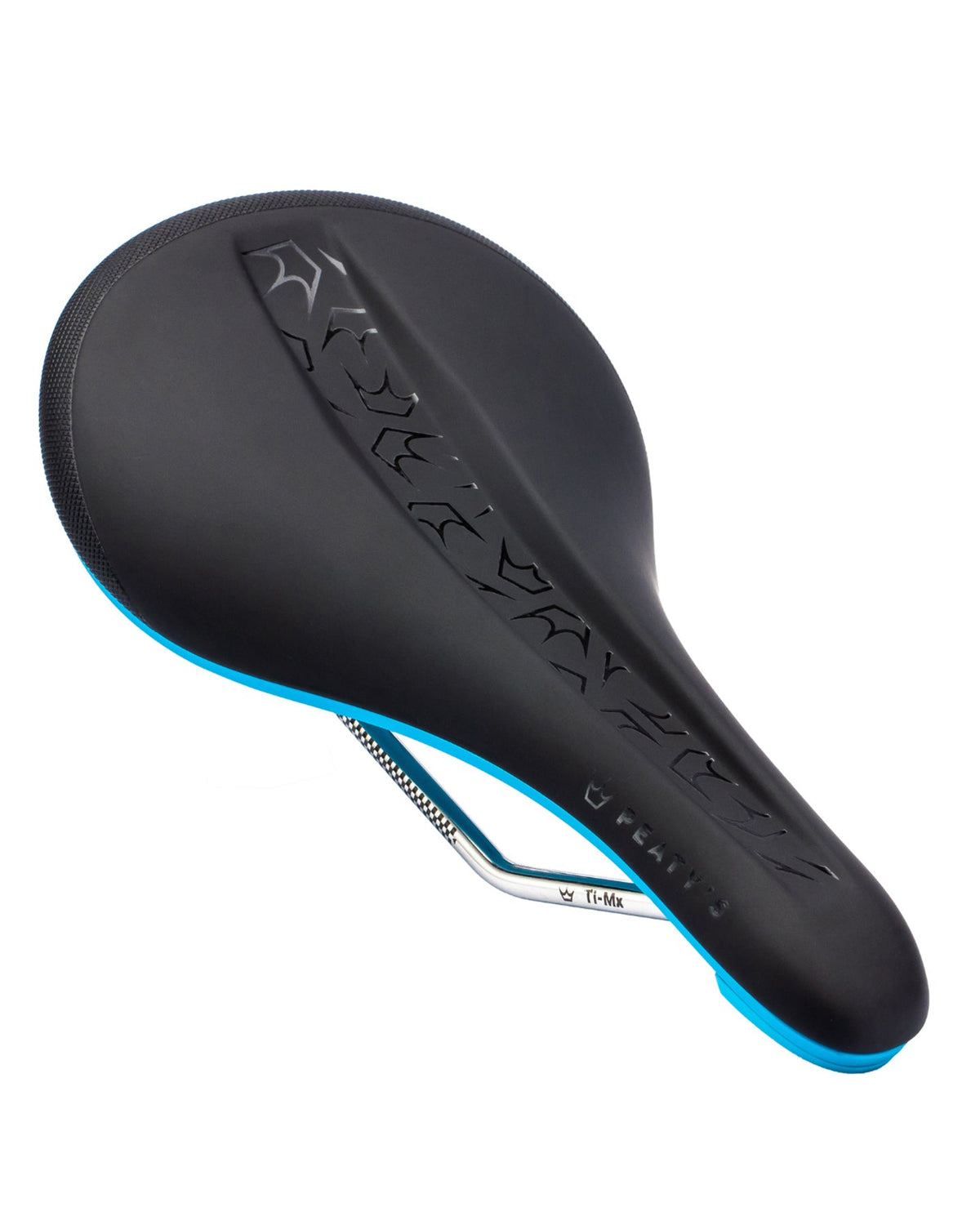 Peatys Monarch Saddle-Ti-MX · 240g-Turquoise Blue-BRINK