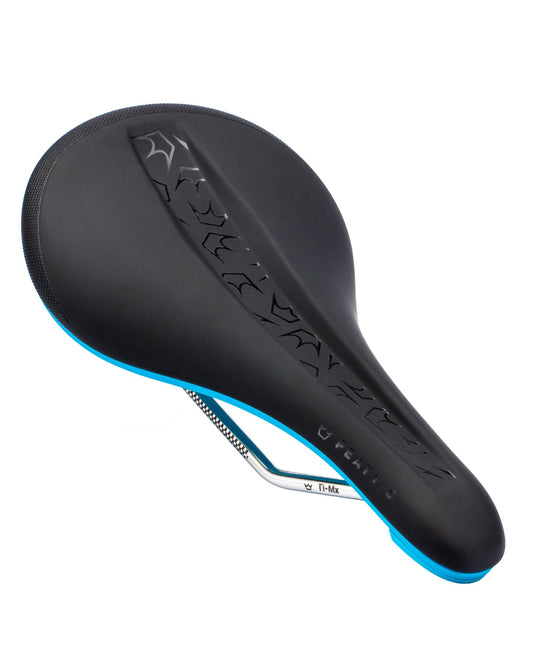 Peatys Monarch Saddle-Ti-MX · 240g-Turquoise Blue-BRINK