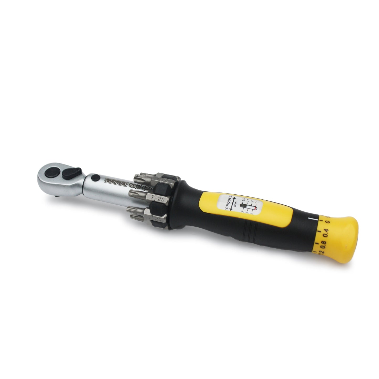 Pedros Demi Torque Wrench II & Bit Set (3-15Nm)-BRINK