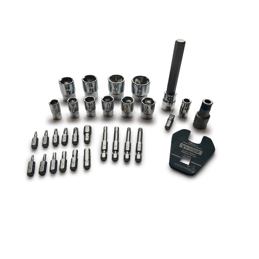 Pedros Pro Bit & socket set-BRINK