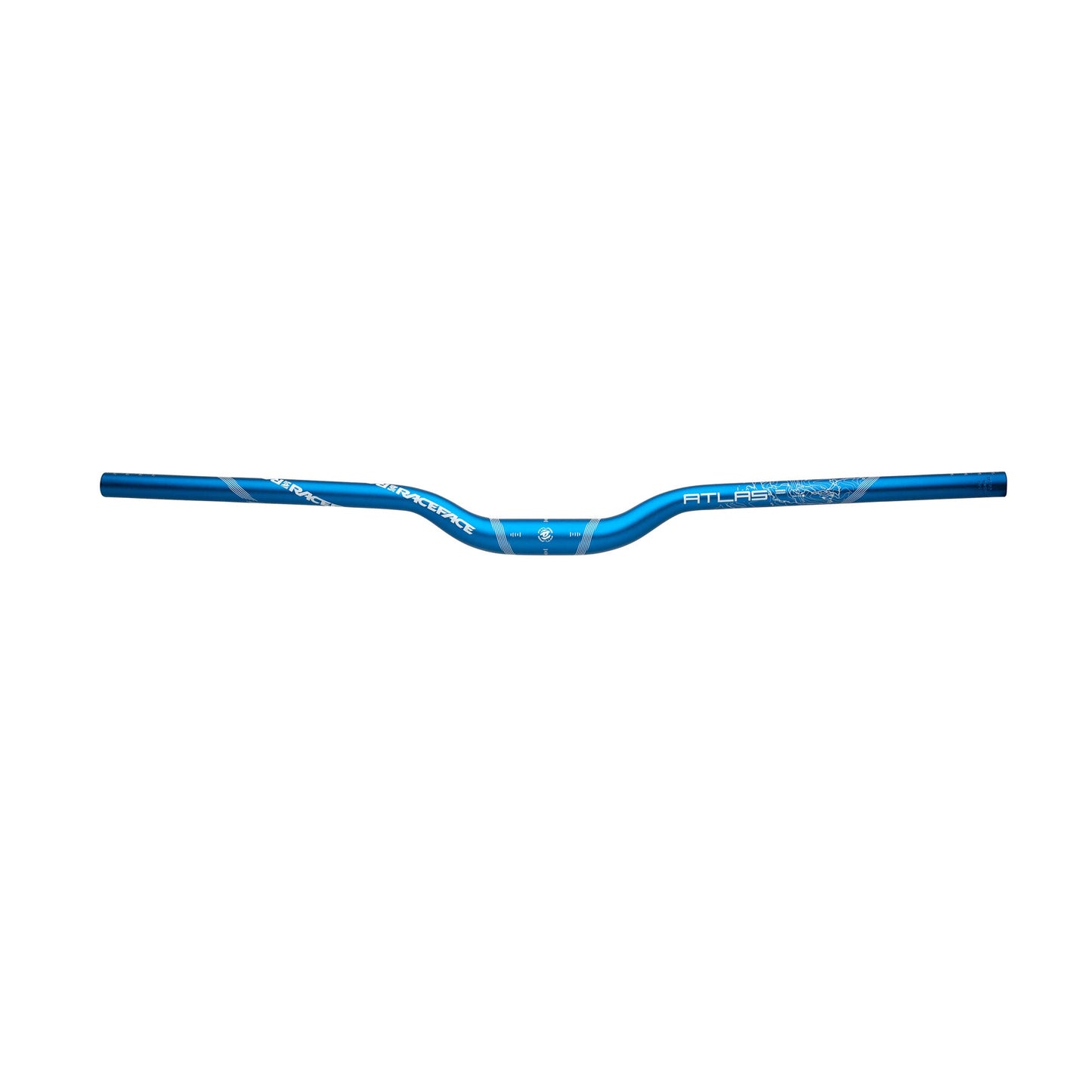 Race Face Atlas 31.8 Bars-1 1/4 Inch-31.8mm-Blue-BRINK