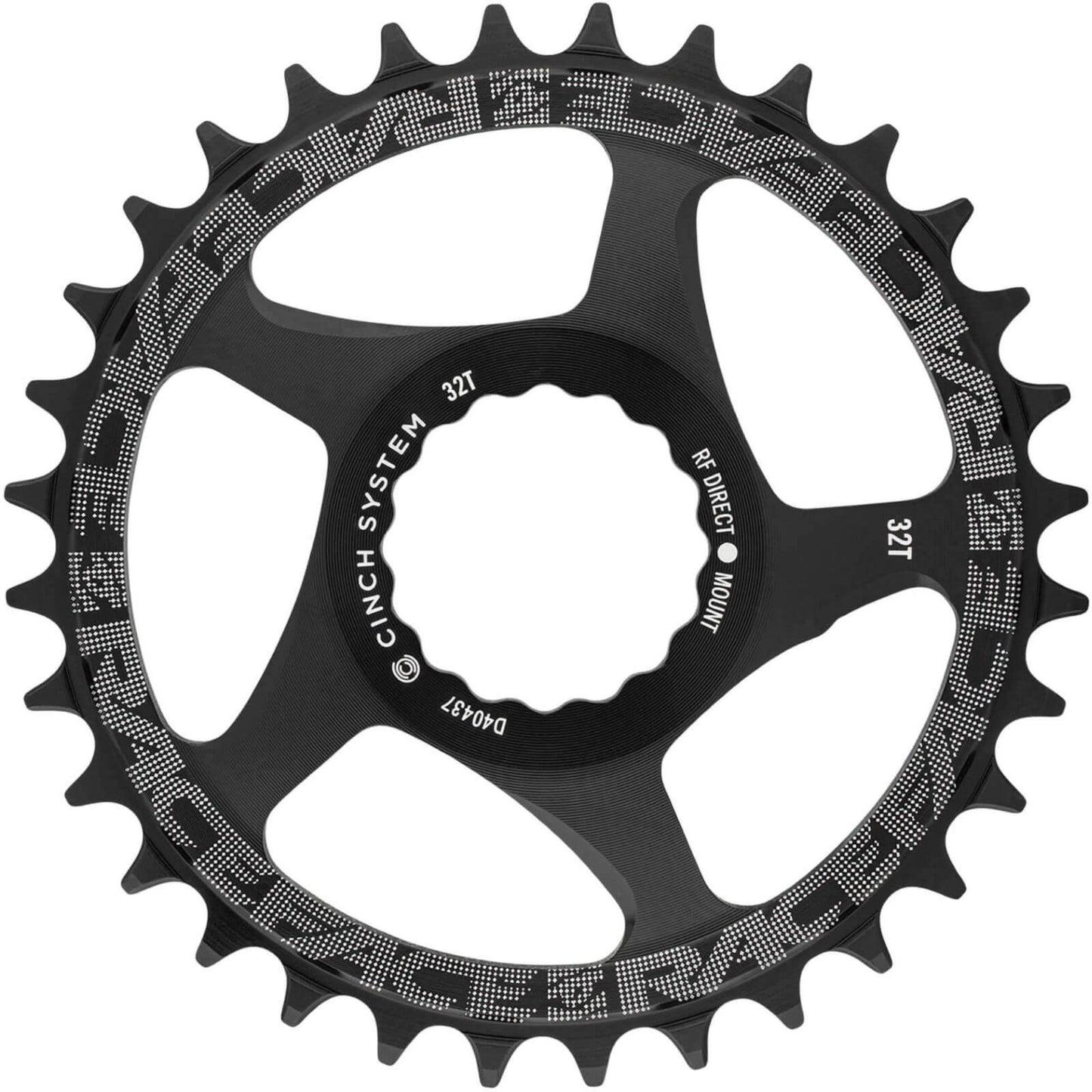 Race Face Direct Mount Cinch Narrow/Wide Single Chainring 26T Black-BRINK