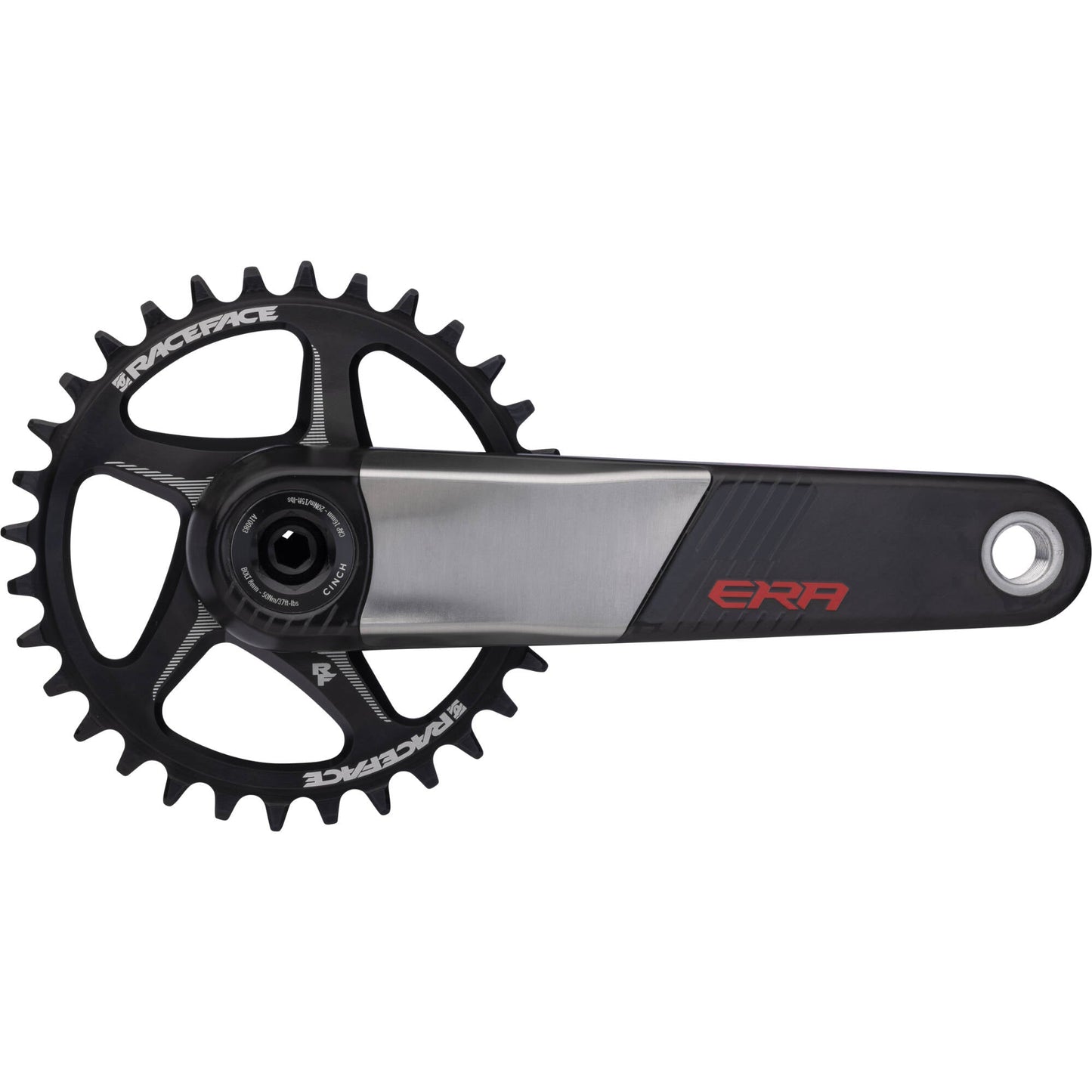 Race Face ERA Cranks - Arms Only-165mm-Red-BRINK