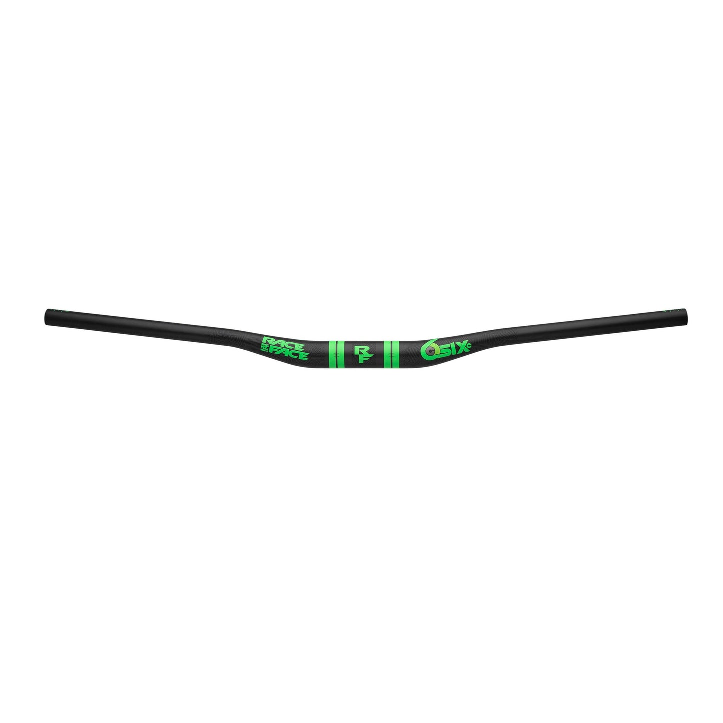 Race Face SIXC Bars-20mm-35mm-Black / Green-BRINK