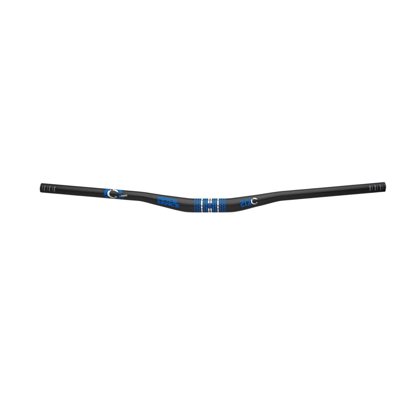 Race Face SIXC Bars-3/4 Inch-31.8mm-Black / Blue-BRINK