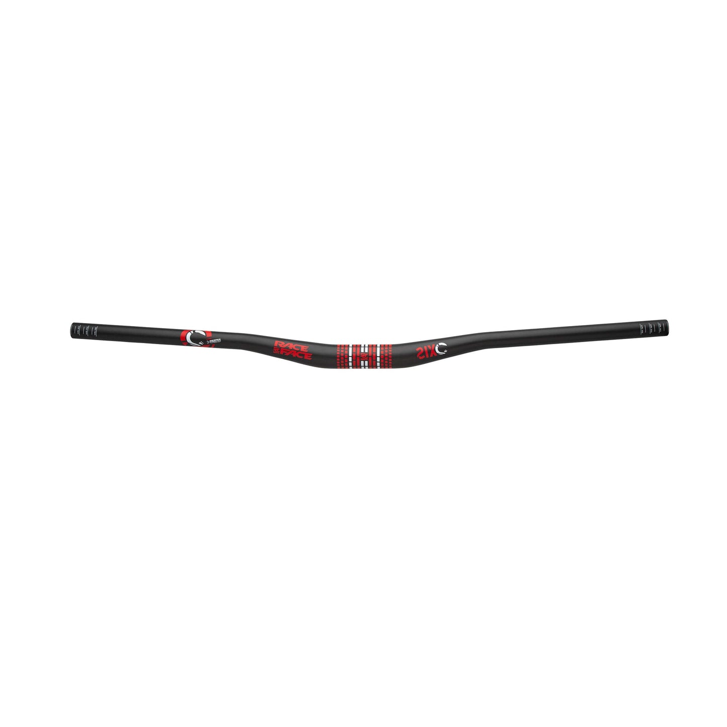 Race Face SIXC Bars-3/4 Inch-31.8mm-Black / Red-BRINK