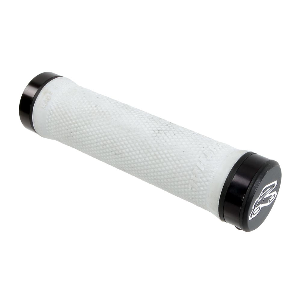 Renthal Lock Type MTB Grips-130mm-Off White-BRINK