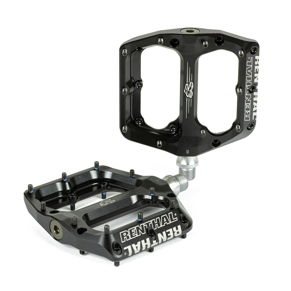 Renthal Revo-F Flat Pedals-Black-BRINK